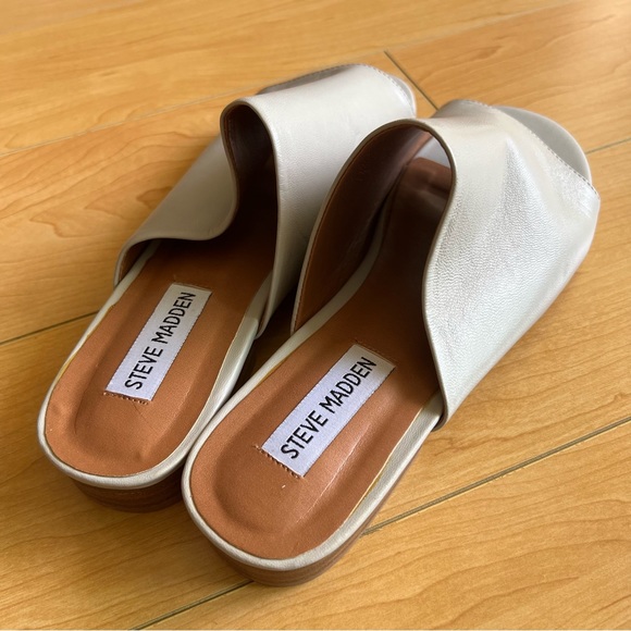 Women’s Grey 7.5 Steve Madden Trope Sandals - Picture 7 of 7